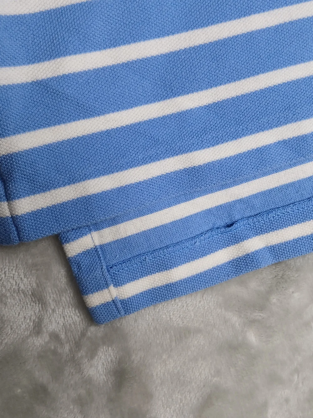 Polo Ralph Lauren Polo Shirt XXL Men's Blue & White Striped 2XL